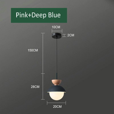 Nordic Glass Ball Pendant Lamp