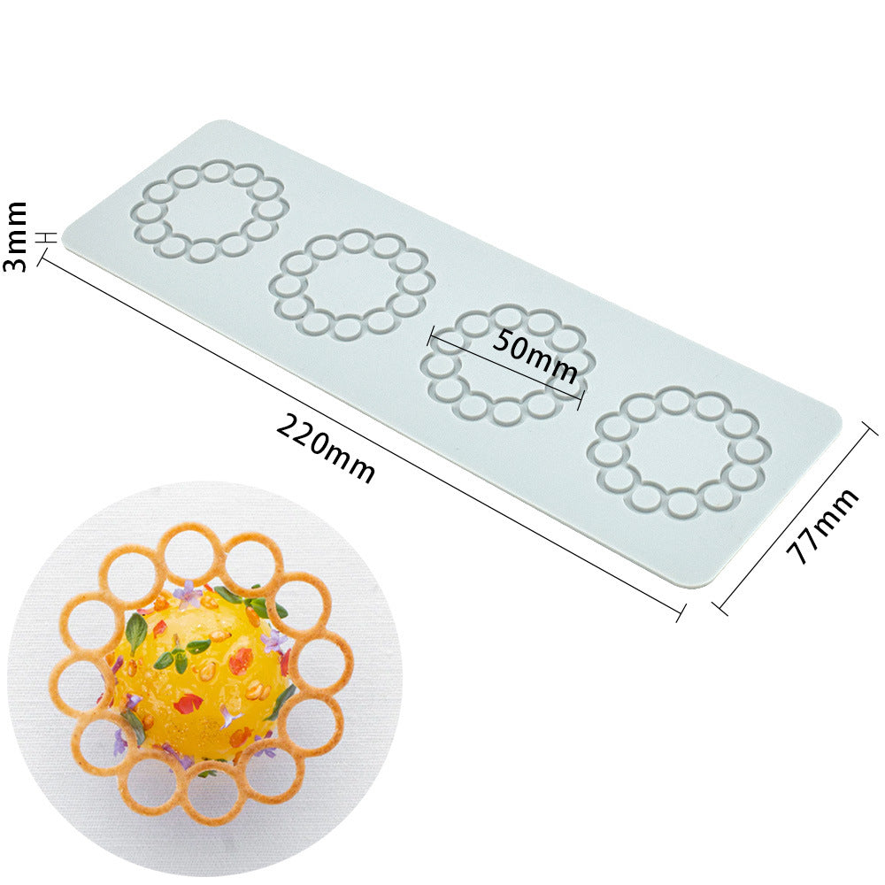 Artisan Leaf Lace Silicone Mold