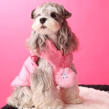 Luxury Sleeveless Puppy Vest with Removable Fur Detail