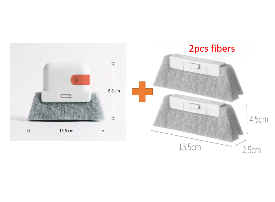 Detachable Window & Door Track Cleaning Brush — view 4