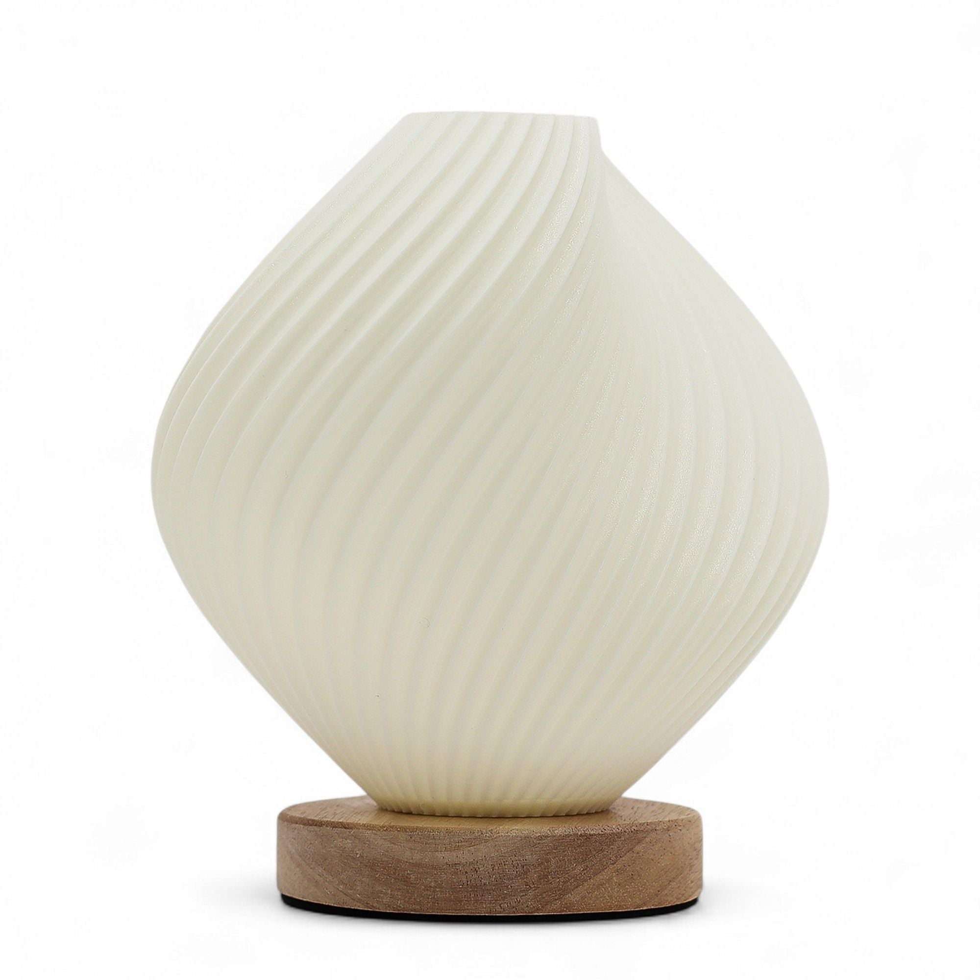 Shell Twisted Wave Lamp