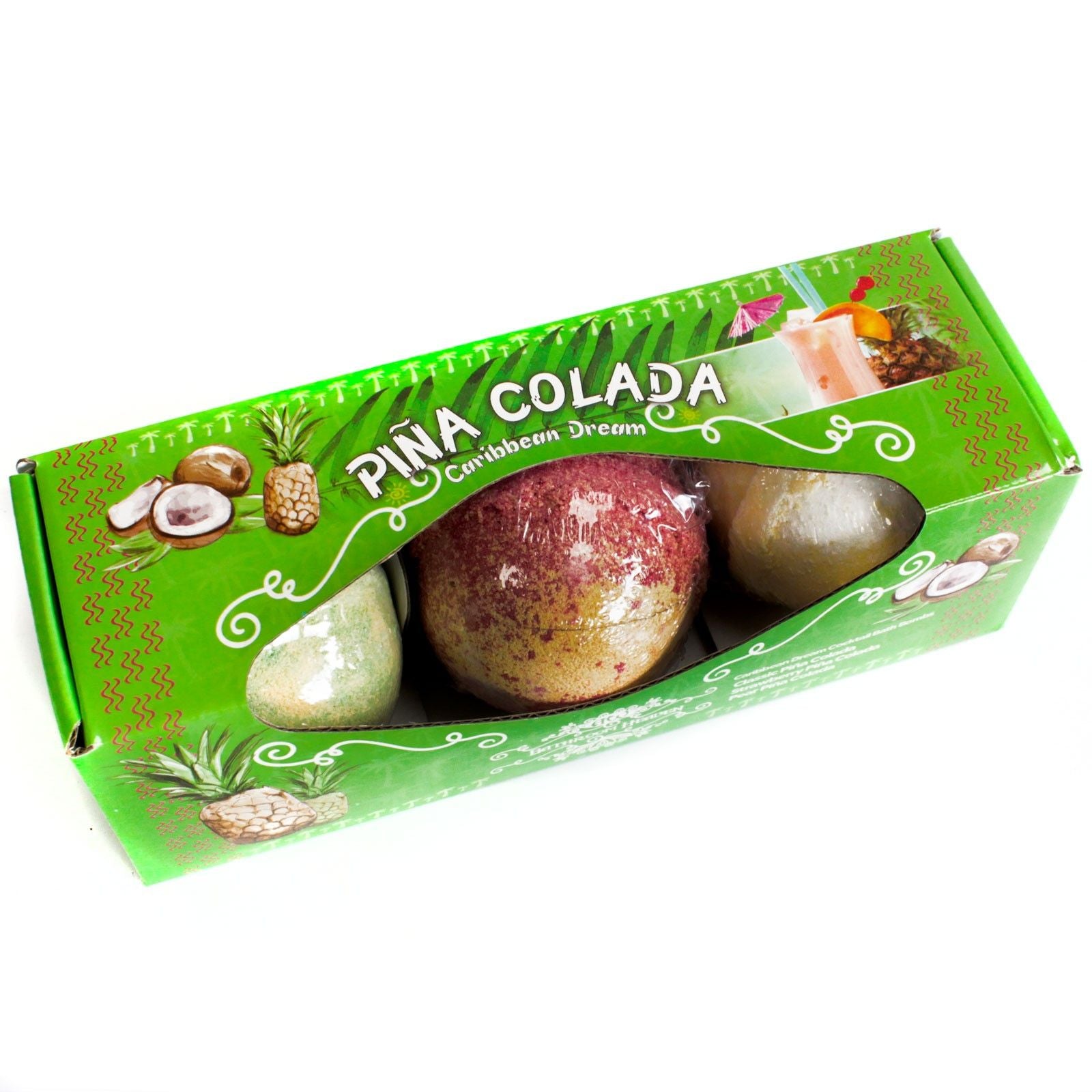 Piña Colada Bath Bombs Set of Three