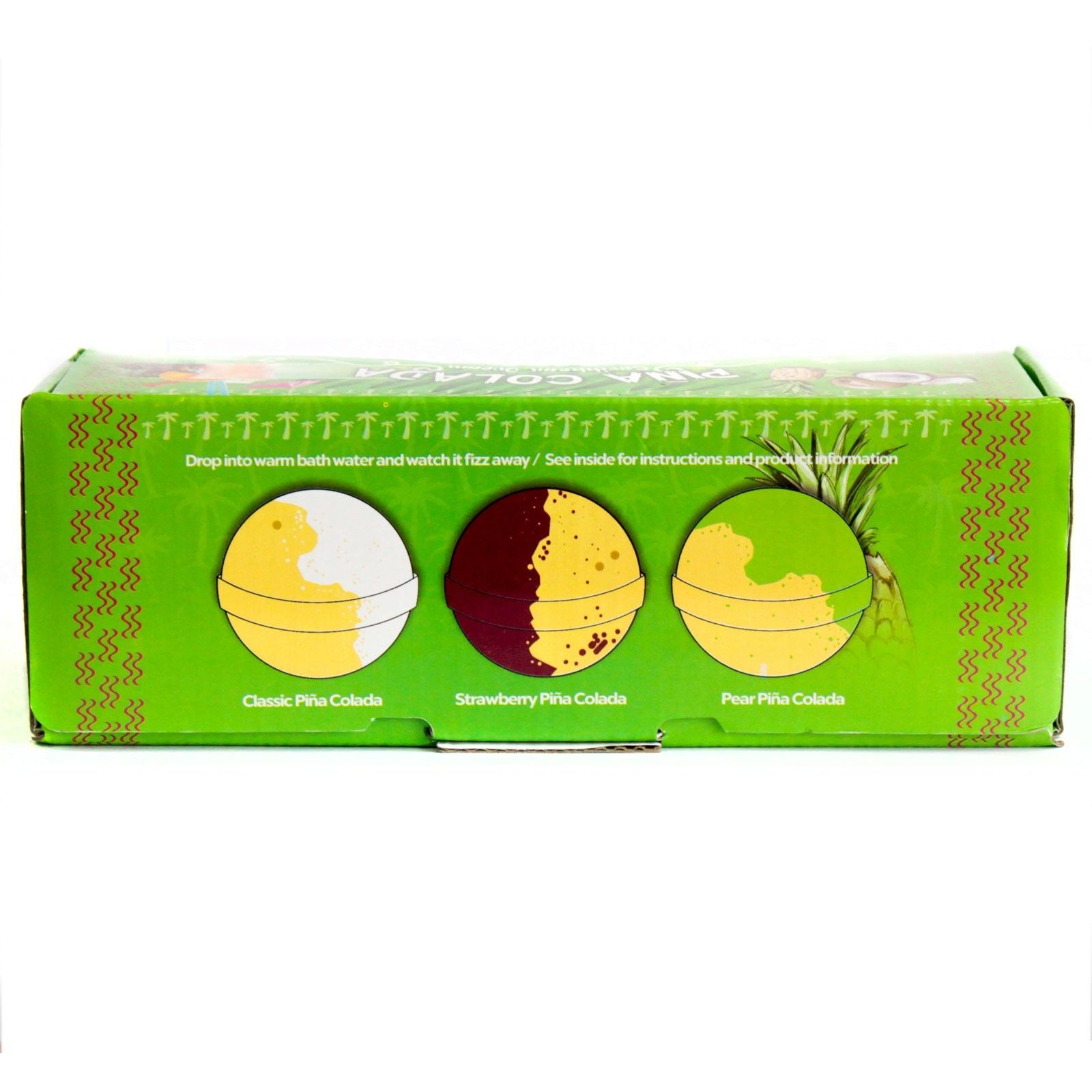 Piña Colada Bath Bombs Set of Three