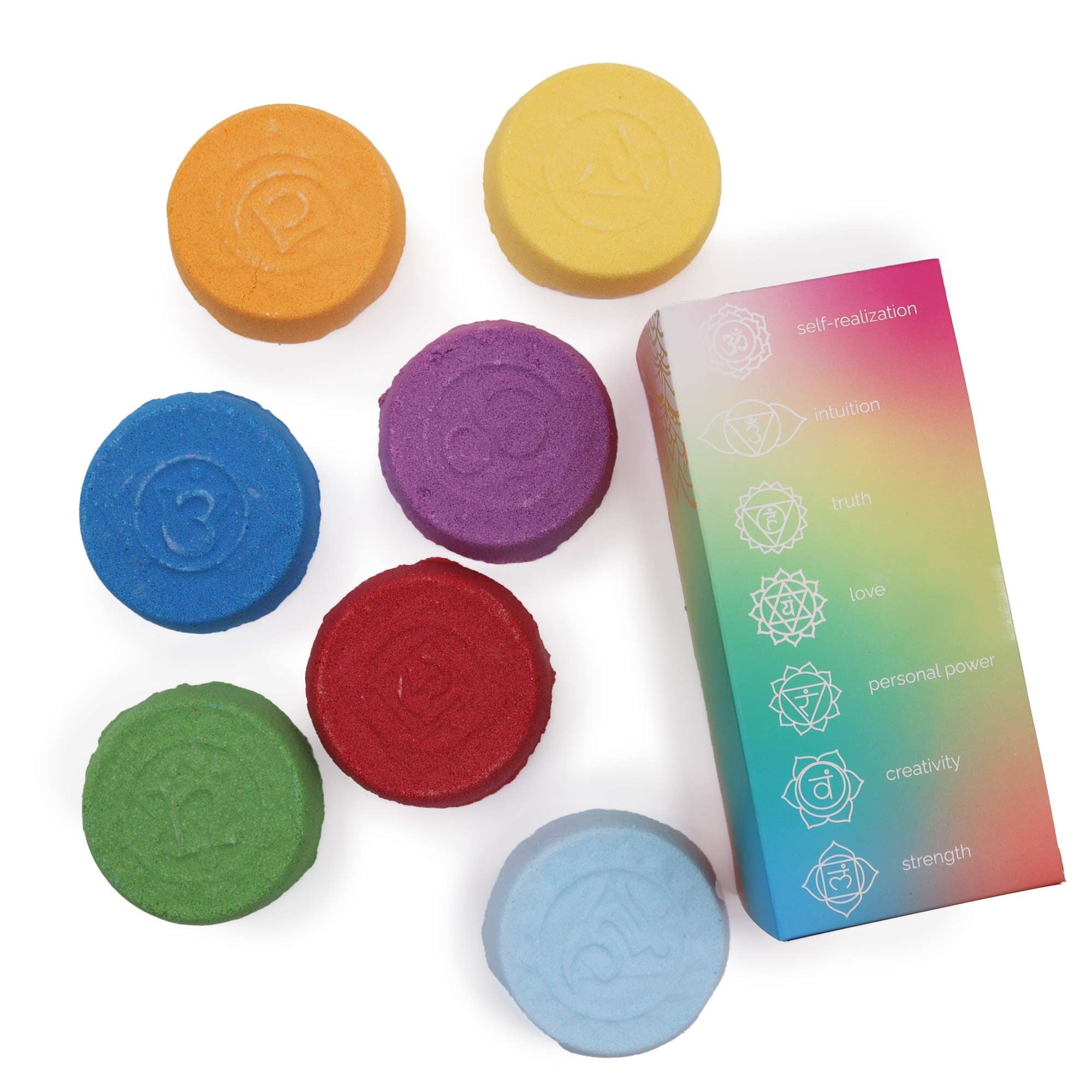 Chakra Harmony Bath Fizz Collection - Large Gift Set