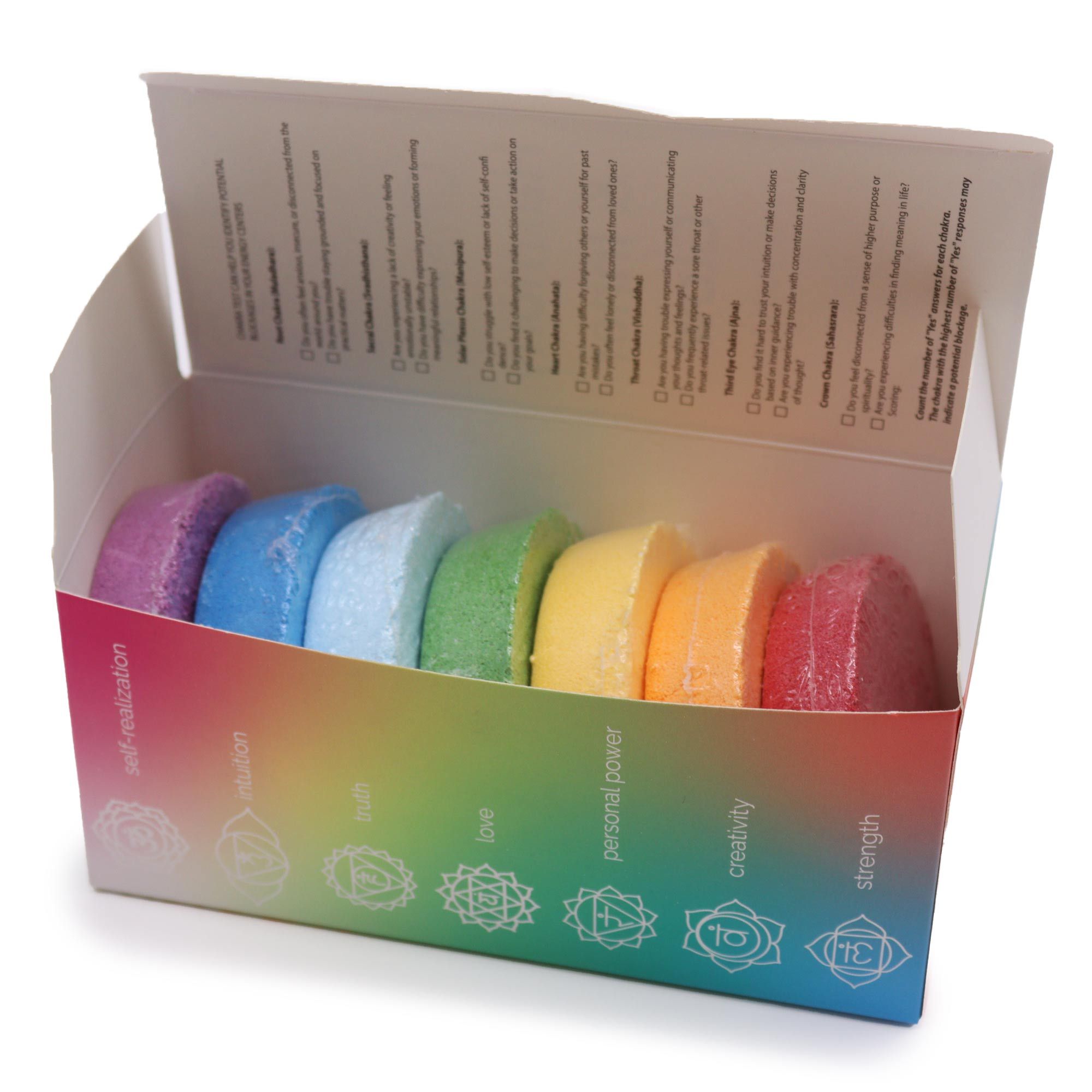 Chakra Harmony Bath Fizz Collection - Large Gift Set