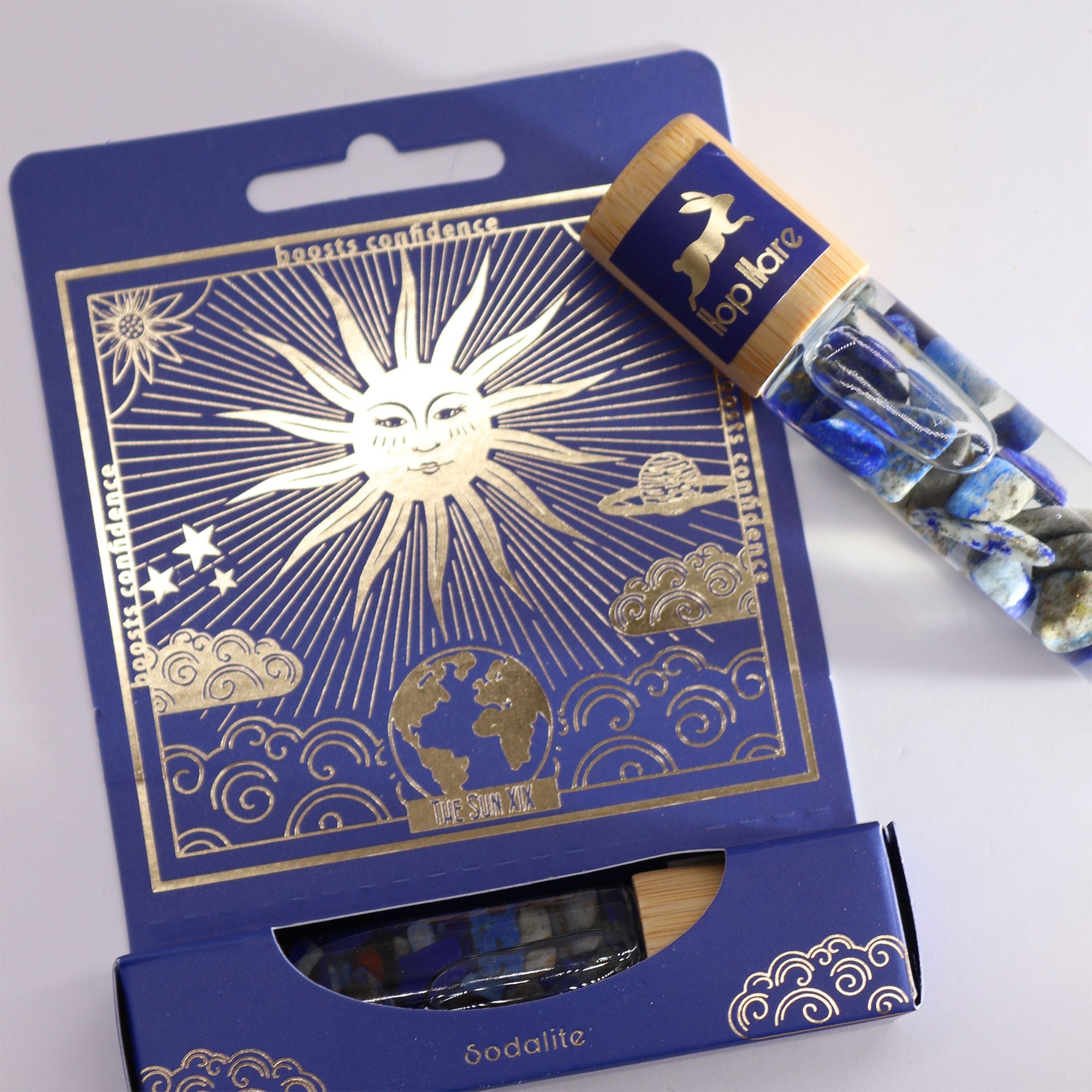 The Sun Gemstone Roll-On with Sodalite