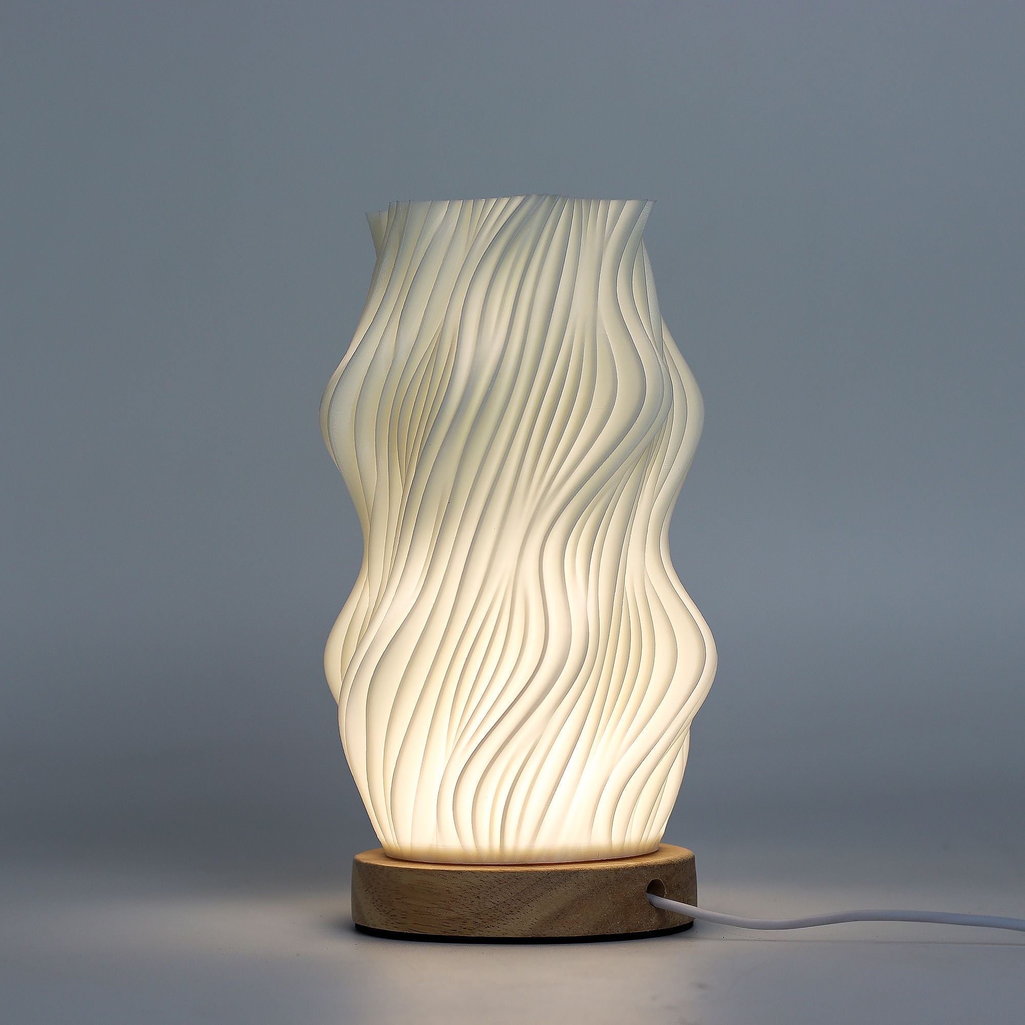 Star Twisted Wave Lamp - USB-C