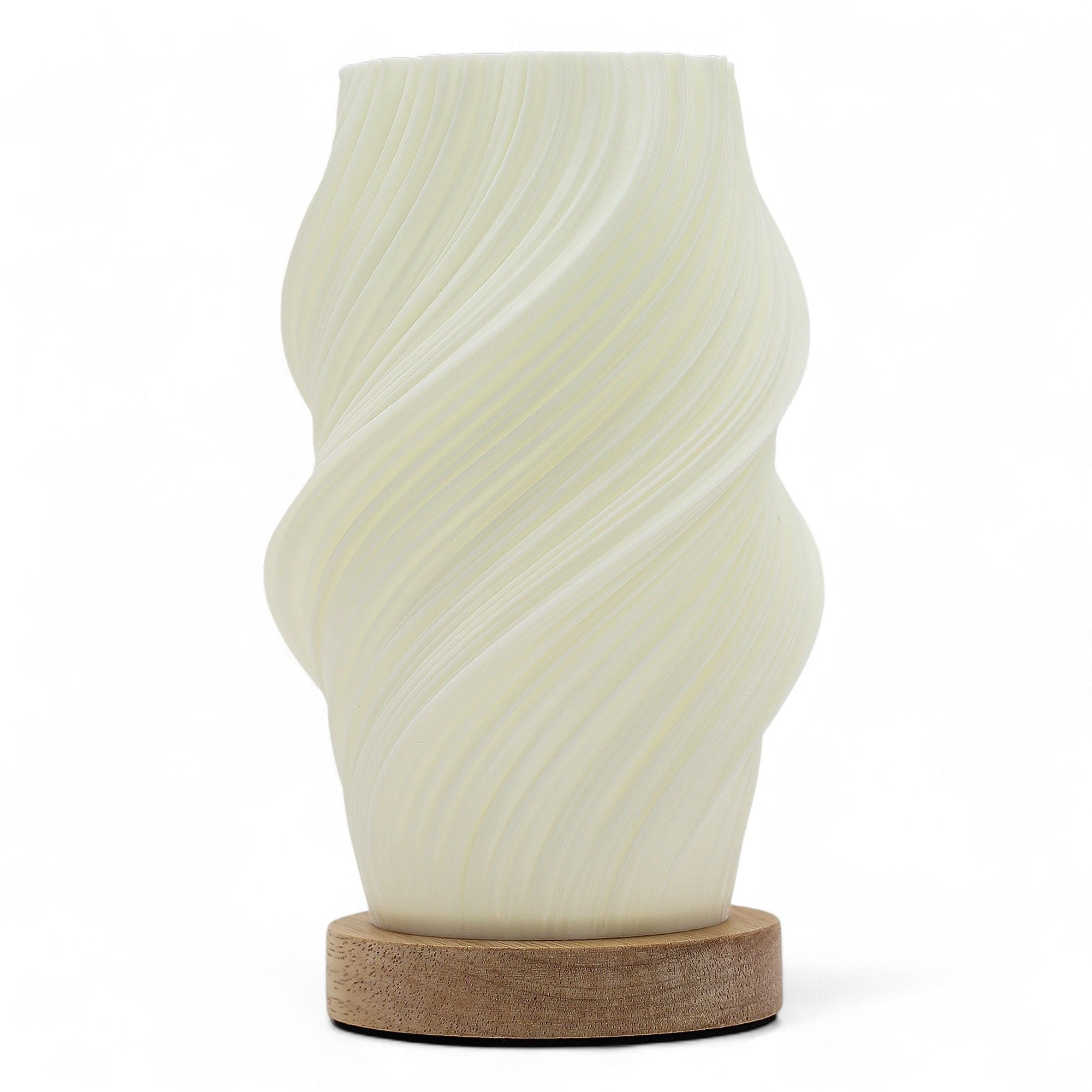 Cloud Twisted Wave Lamp