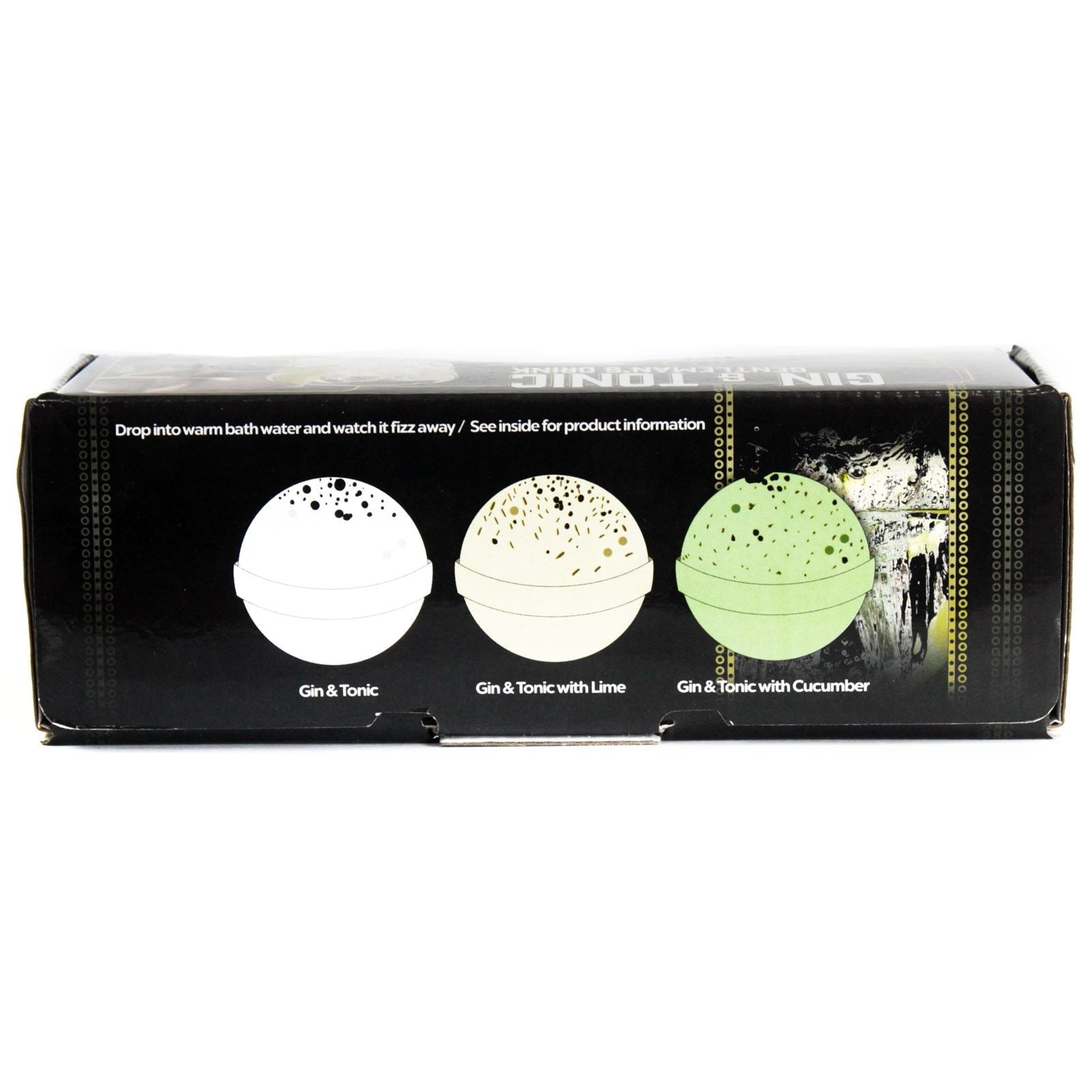 Cocktail Bath Bombs Trio - Gin & Tonic Collection