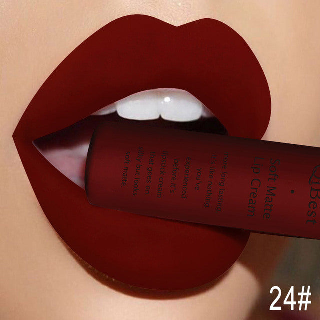 Matte Liquid Lip Gloss - Long-Lasting Non-Fading Finish