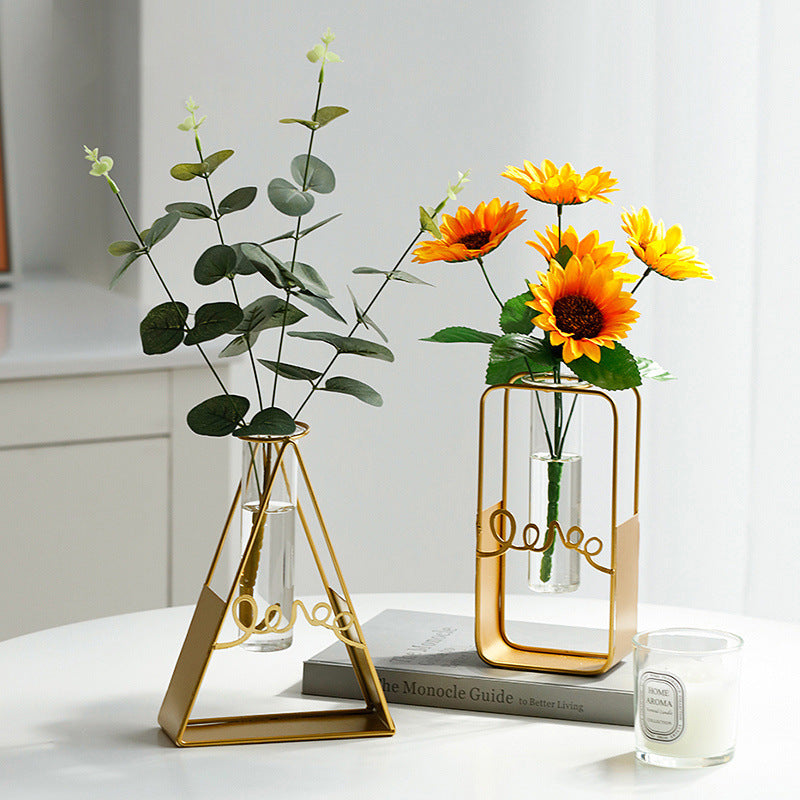 Designer Desktop Flower Arrangement Vase