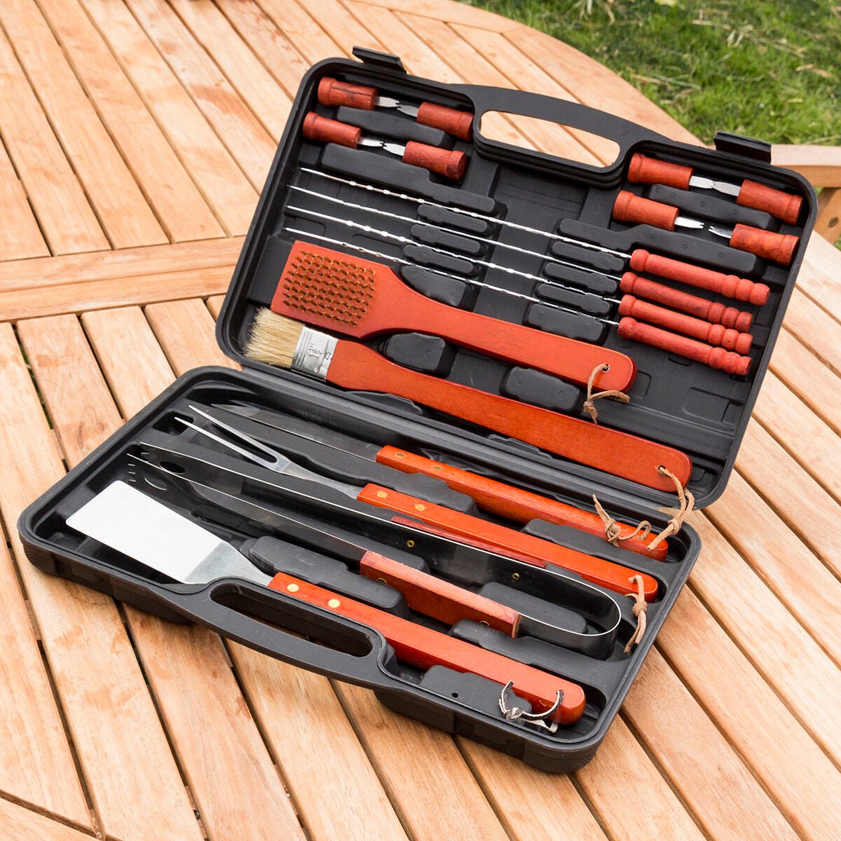 Barbecue Case Barbecase InnovaGoods 18 Pieces - Wow Store