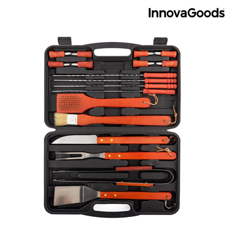 Barbecue Case Barbecase InnovaGoods 18 Pieces - Wow Store