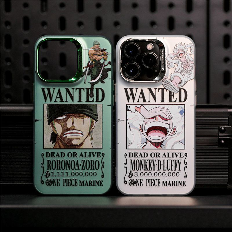 Anime-Inspired Electroplated Phone Case