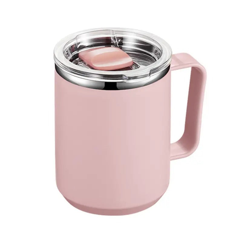 Premium Insulated Stainless Steel Mug with Handle