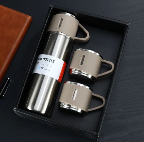 Premium Vacuum Insulated Bottle Set