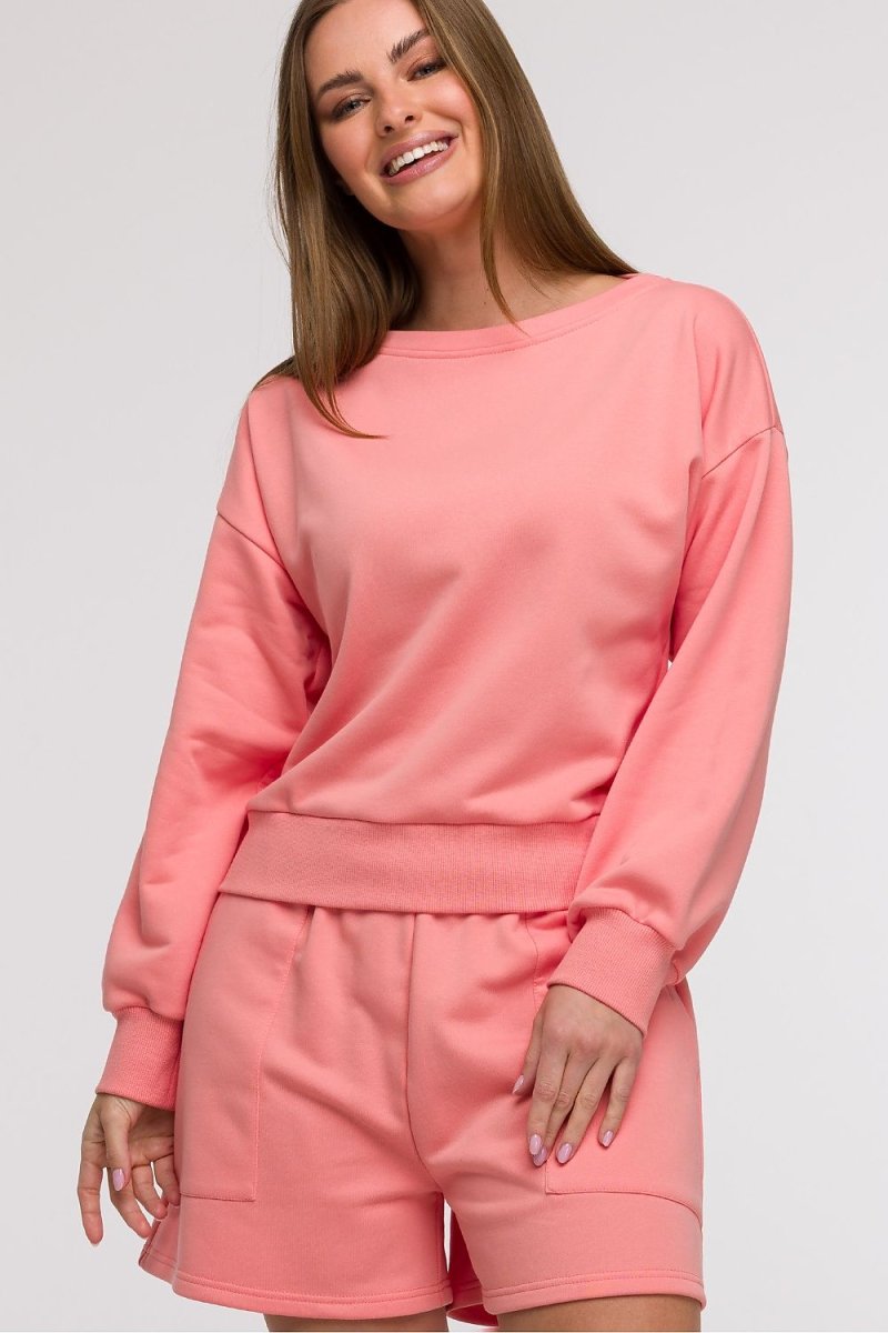 Bewear Model 211525 Relaxed Fit Casual Sweatshirt - Wow Store