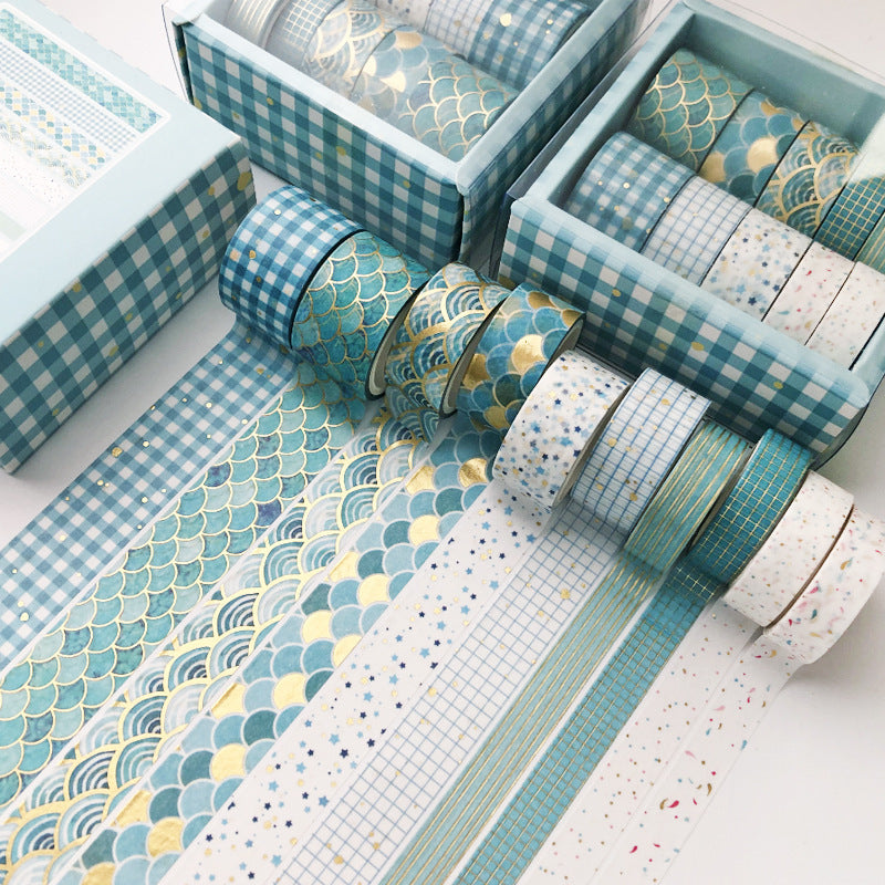 Luxury Decorative Handwriting Tape Collection - 10 Rolls