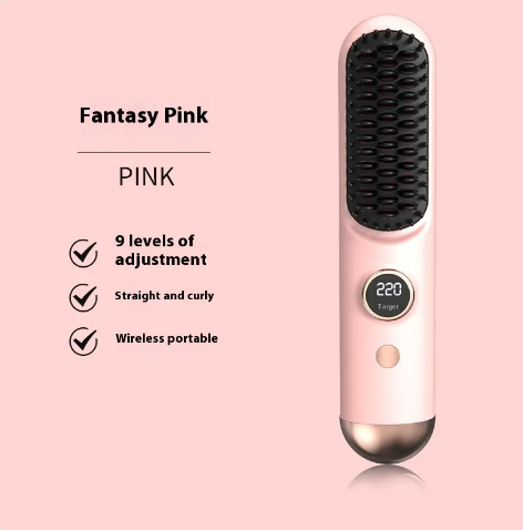 Wireless Portable Hair Straightener