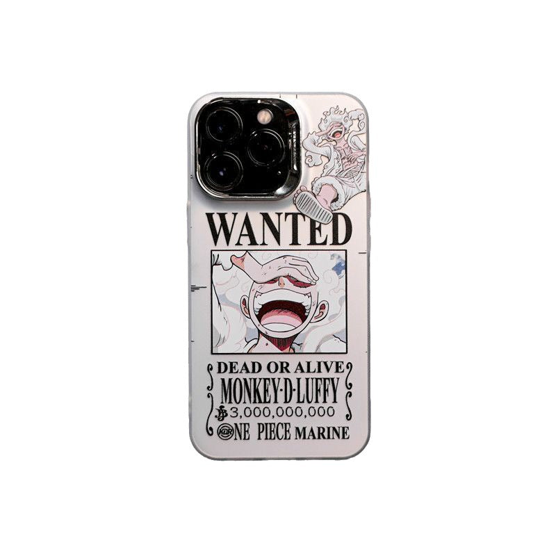Anime-Inspired Electroplated Phone Case