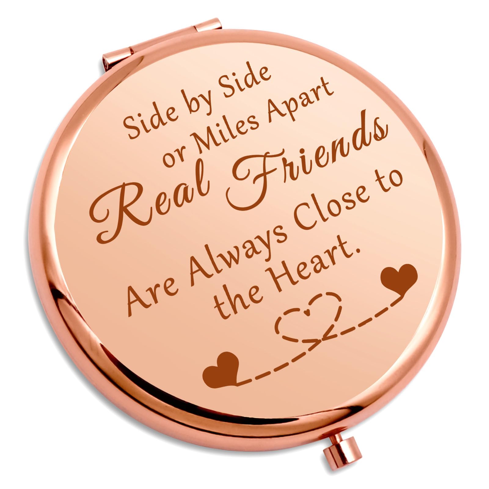Engraved Compact Mirror - Friendship Keepsake