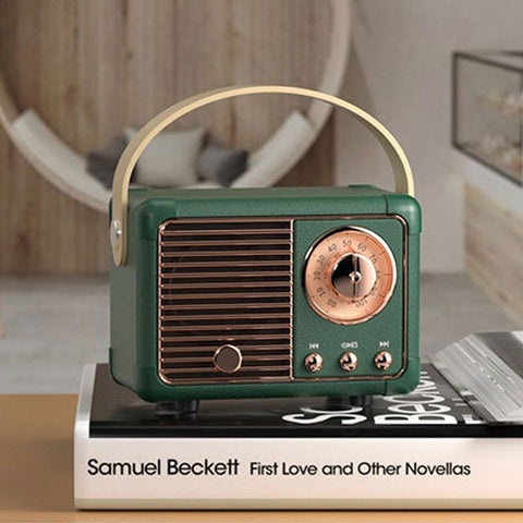 Bluetooth Compact Retro Speakers with Radio - Wow Store