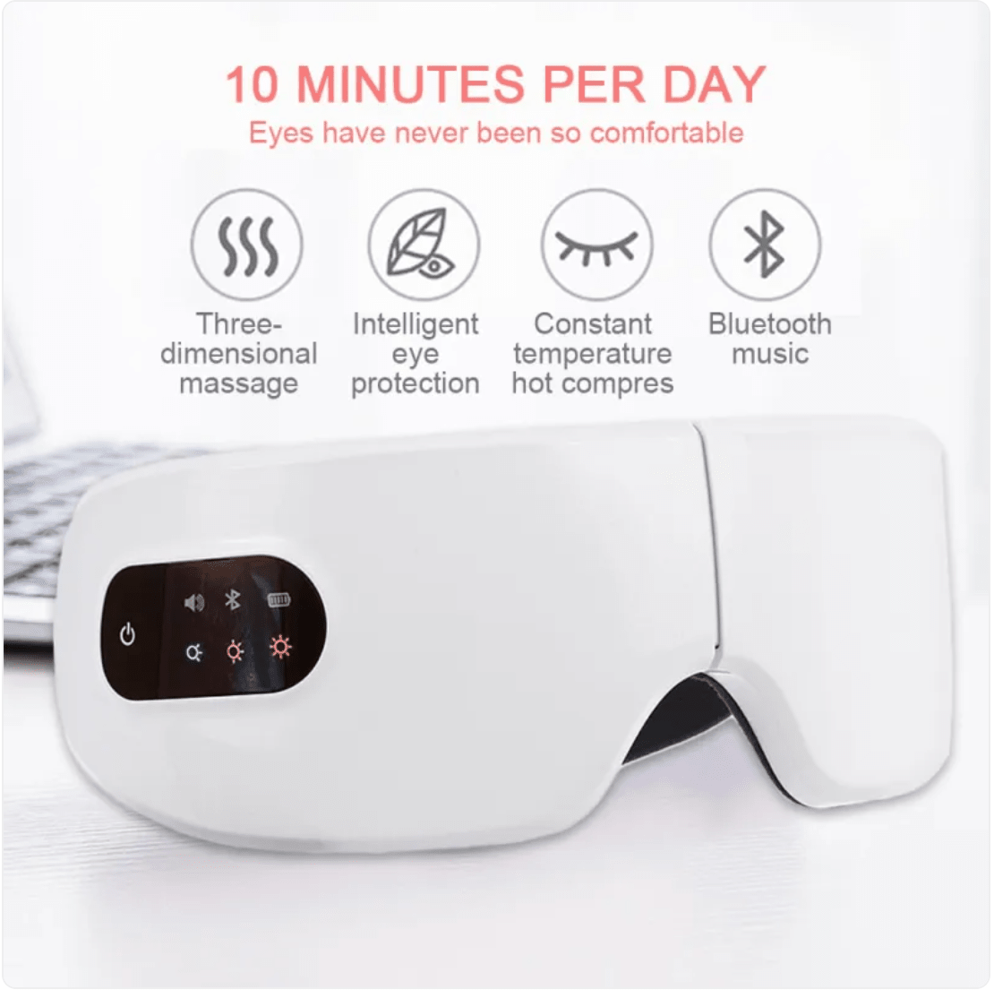 Bluetooth Sleep Eye Protection Device - WowStore.live