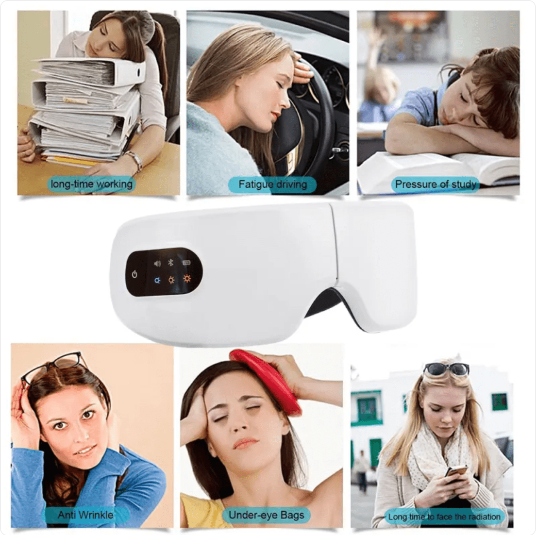 Bluetooth Sleep Eye Protection Device - WowStore.live