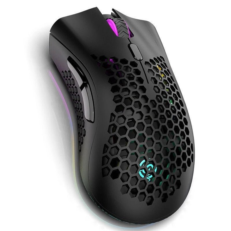 BM600 Rechargeable Wireless RGB Gaming Mouse for PC - WowStore.live