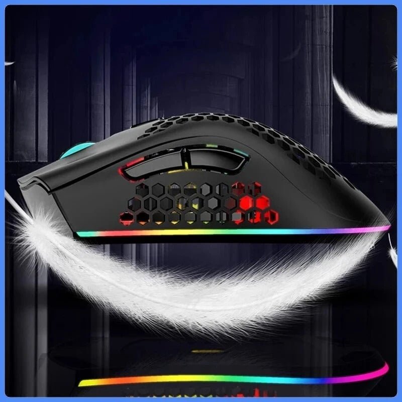 BM600 Rechargeable Wireless RGB Gaming Mouse for PC - WowStore.live