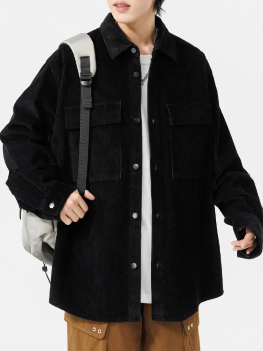 BoldWear Men's Plus Size Oversized Button-Up Shirt - WowStore.live