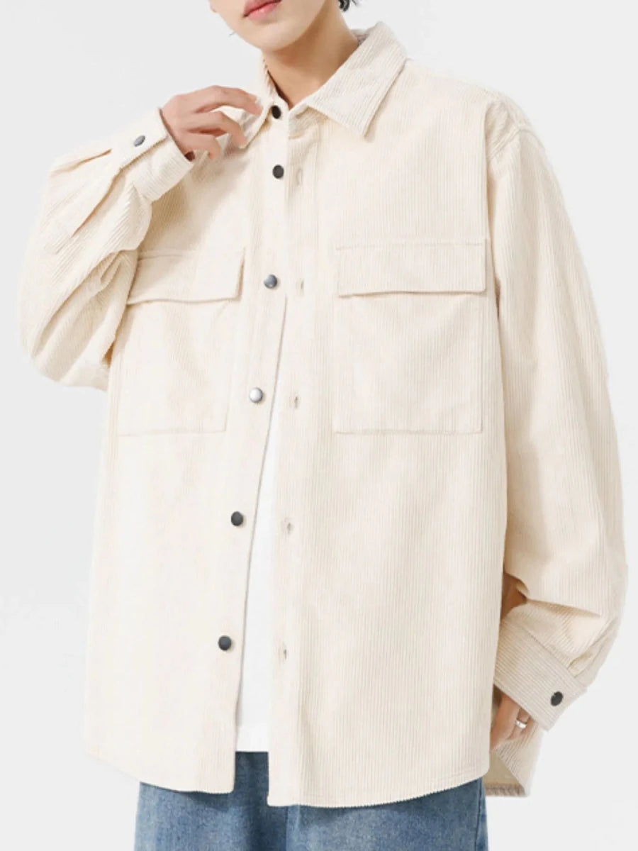 BoldWear Men's Plus Size Oversized Button-Up Shirt - WowStore.live