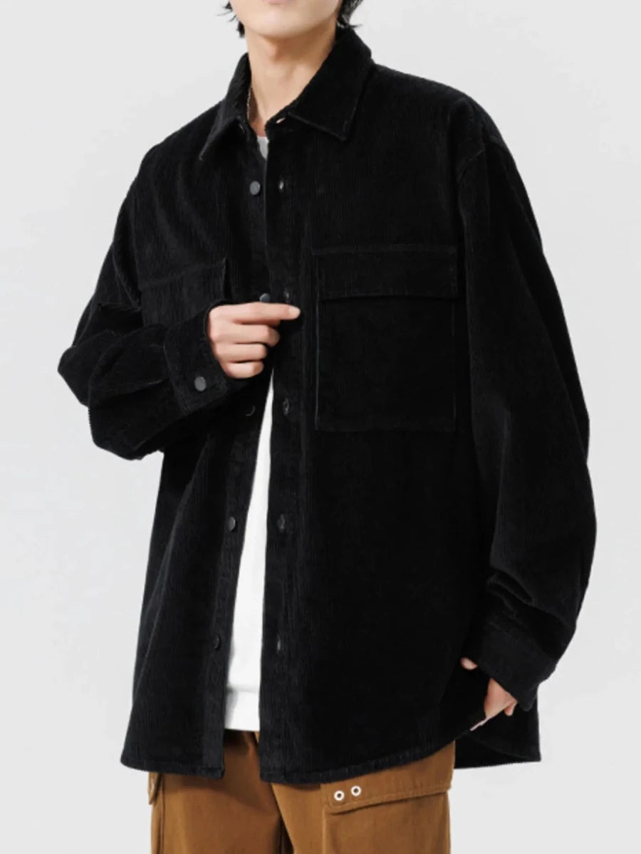 BoldWear Men's Plus Size Oversized Button-Up Shirt - WowStore.live