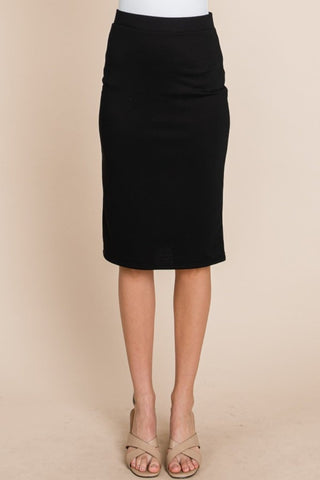 BOMBOM Elastic Waist Pencil Skirt | Wow Store - Wow Store