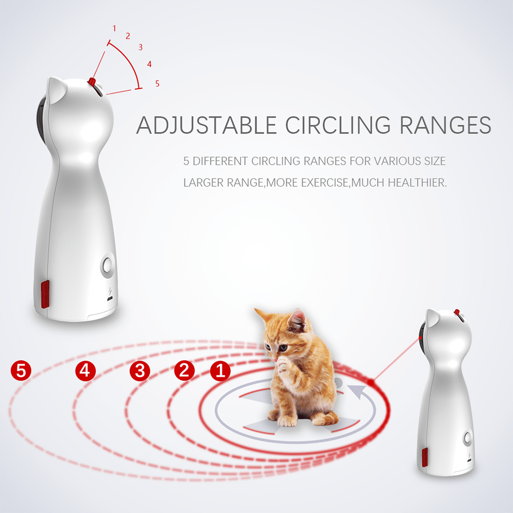 Bontop Cat Teaser Toy P01 Automatic Cat Play Device - WowStore.live