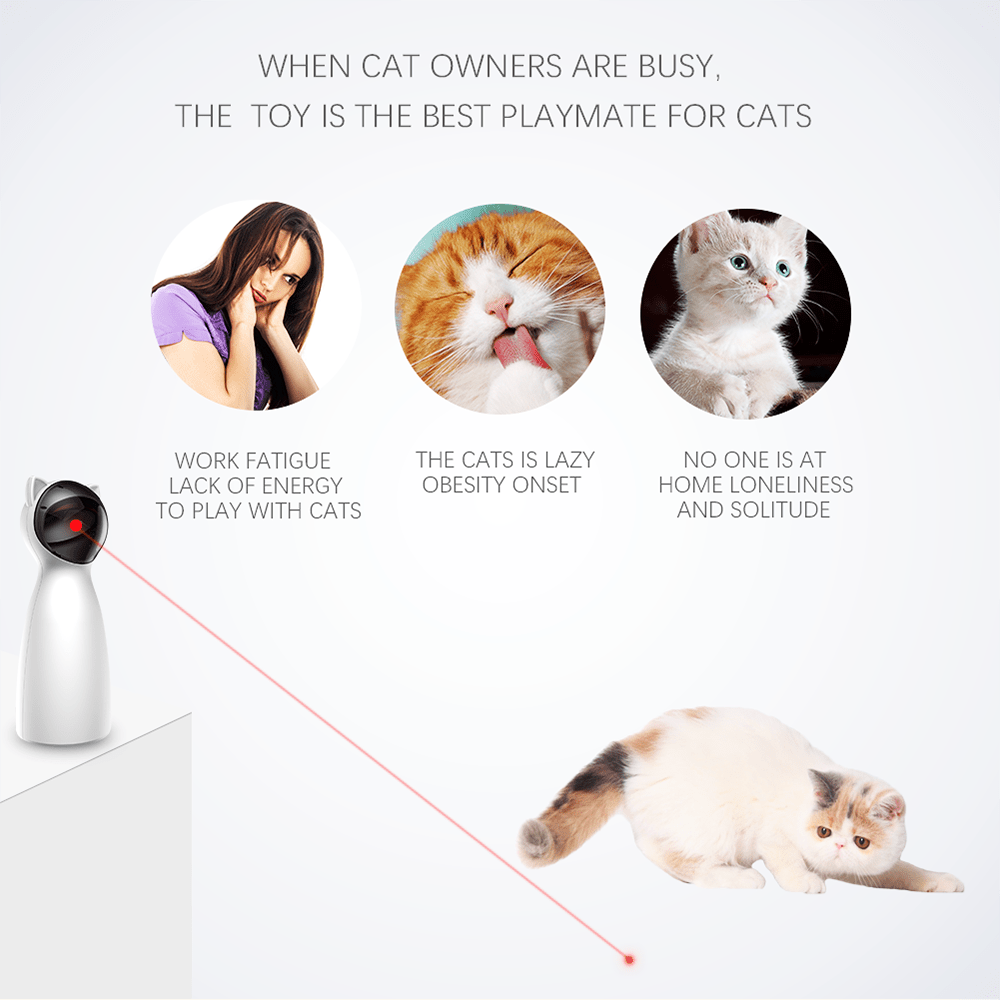 Bontop Cat Teaser Toy P01 Automatic Cat Play Device - WowStore.live