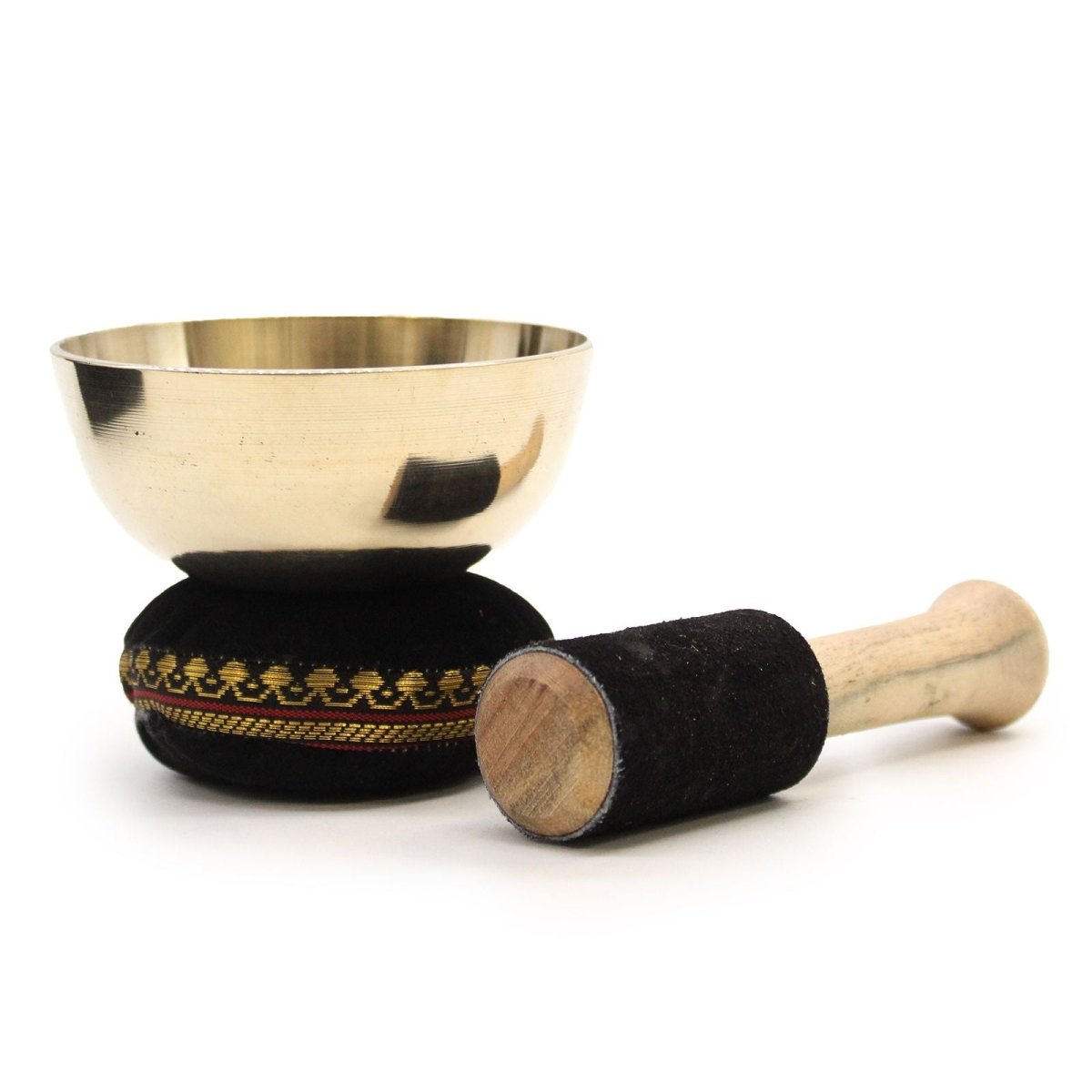 Brass Singing Bowl Gift Set for Meditation - Wow Store