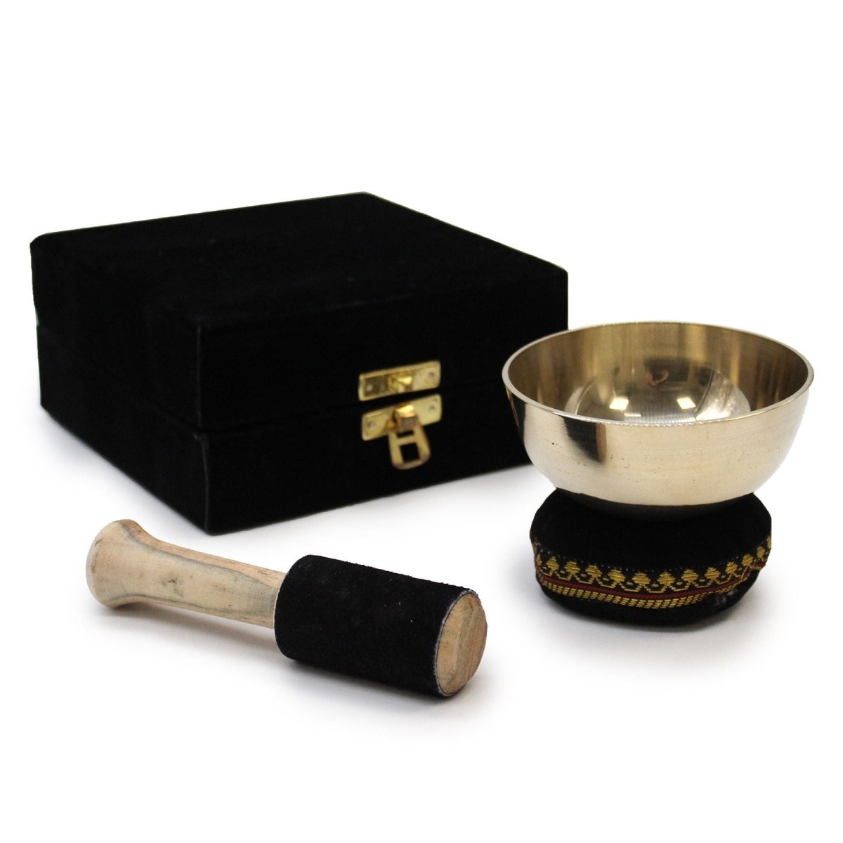 Brass Singing Bowl Gift Set for Meditation - Wow Store