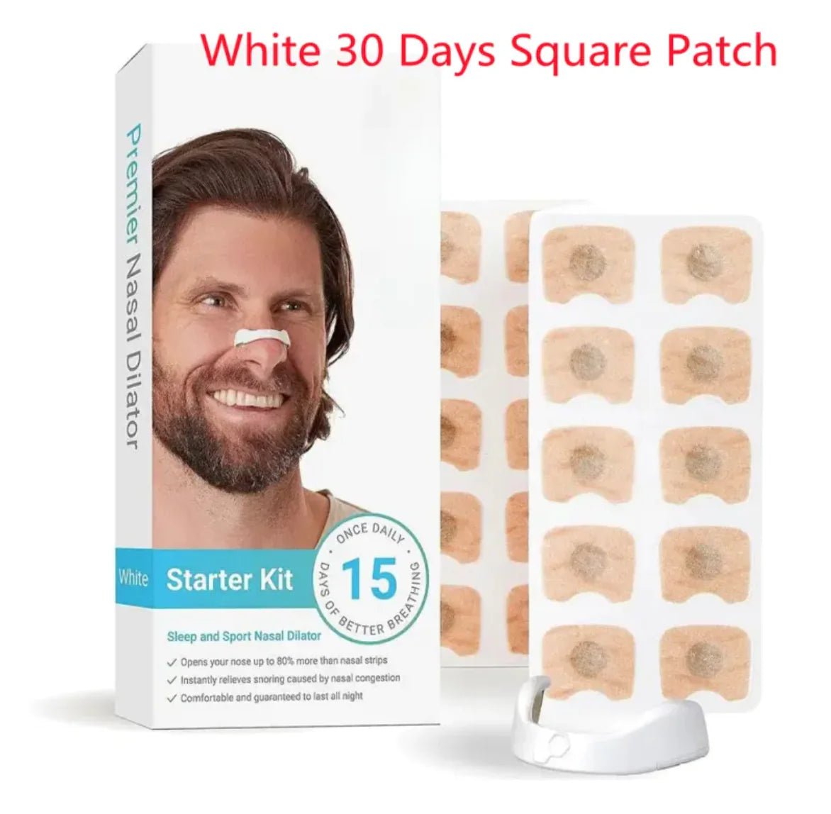 Breathe Easy Nasal Dilators - Anti - Snoring & Congestion Relief - Medical Grade Silicone, Multi - Size | WOW Store - Wow Store