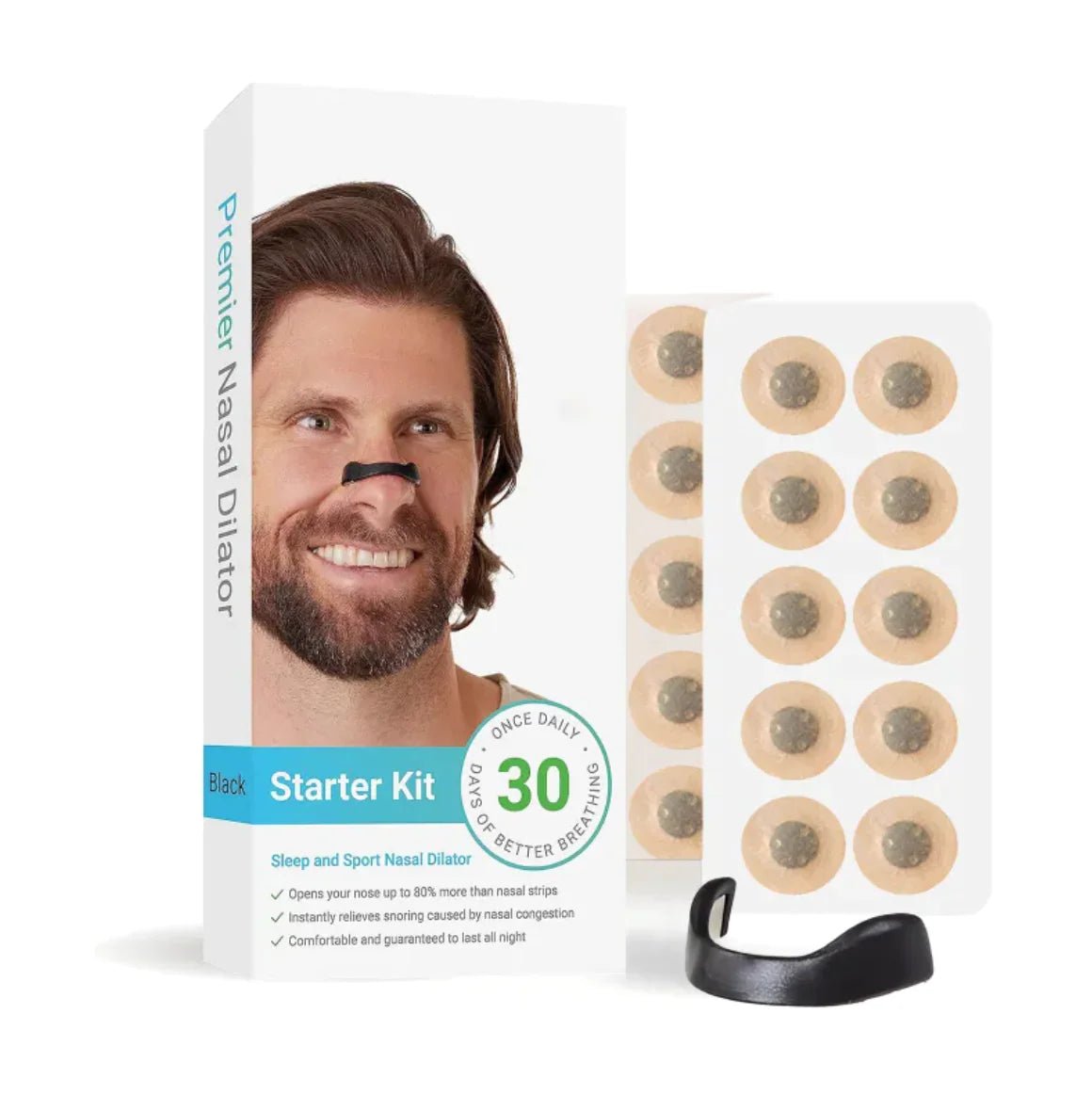 Breathe Easy Nasal Dilators - Anti - Snoring & Congestion Relief - Medical Grade Silicone, Multi - Size | WOW Store - Wow Store