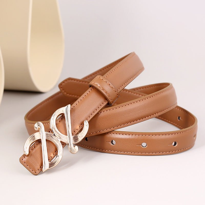 Buckle Leather Belt - Wow Store