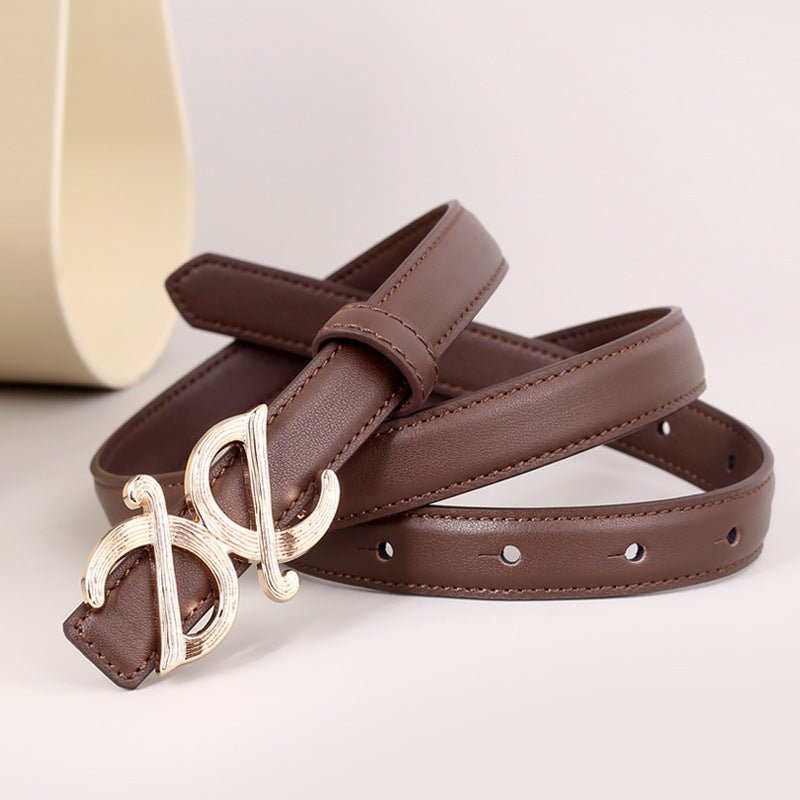 Buckle Leather Belt - Wow Store