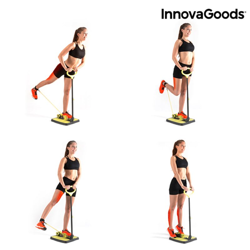 Buttocks & Legs Fitness Platform with Exercise Guide InnovaGoods | Wow Store - Wow Store