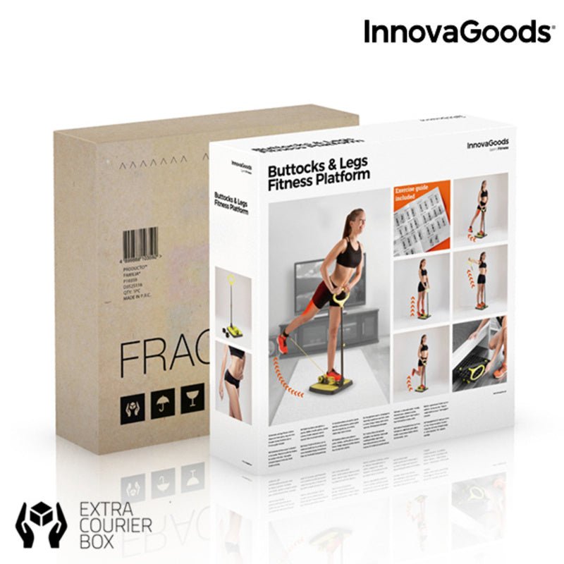 Buttocks & Legs Fitness Platform with Exercise Guide InnovaGoods | Wow Store - Wow Store