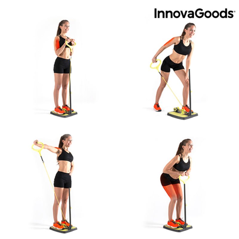 Buttocks & Legs Fitness Platform with Exercise Guide InnovaGoods | Wow Store - Wow Store