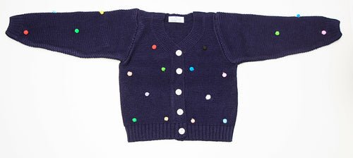 Button - Up Cardigan Sweater for Newborn and Toddler Girls - Wow Store