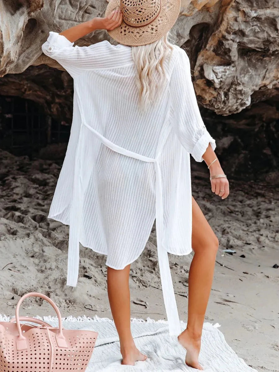 Button Up Roll - Tab Sleeve Cover - Up - Wow Store