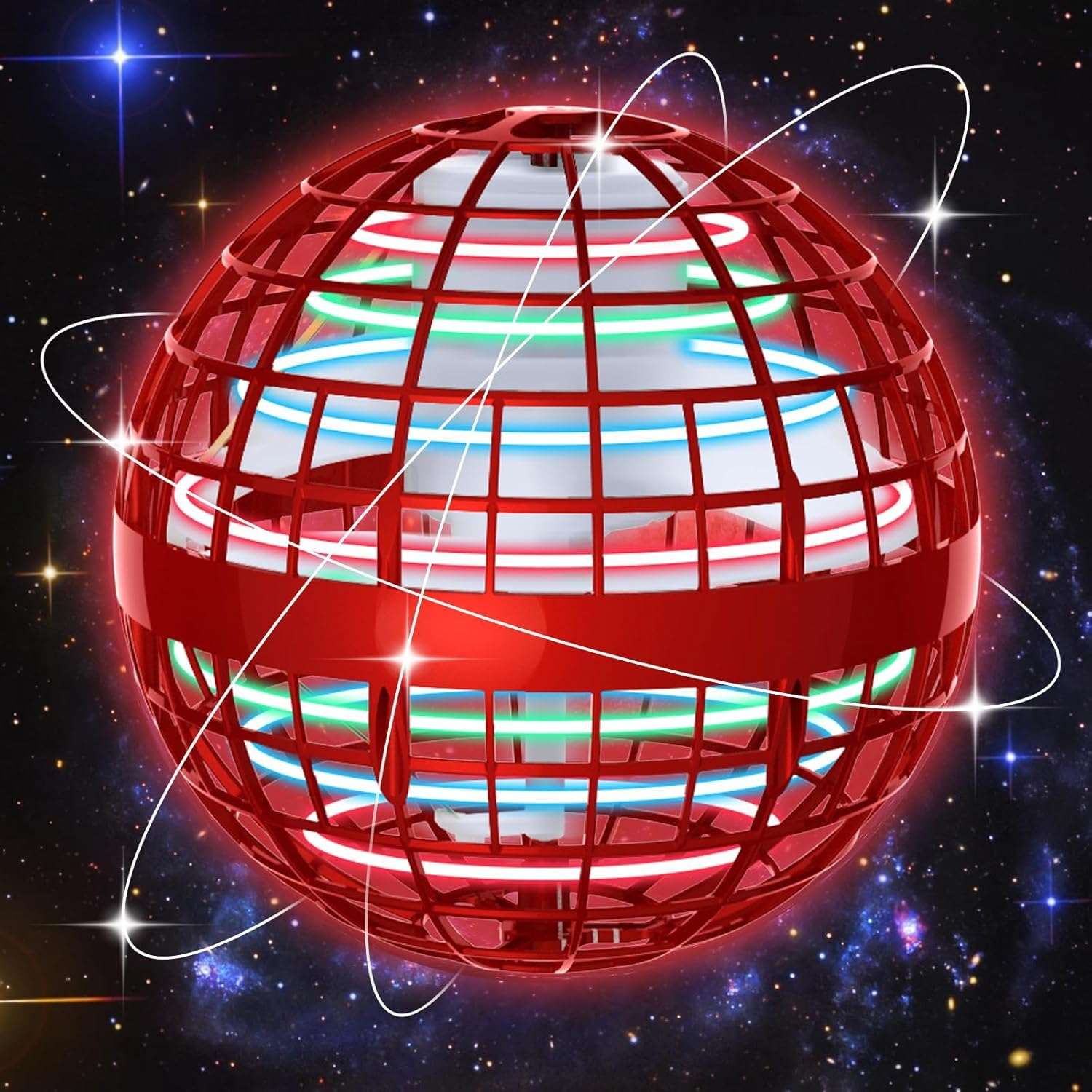 Galaxy Orb Spinner - Hand-Controlled Flying Toy