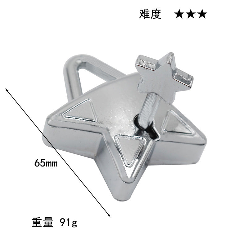Luxury Puzzle Lock - Premium Zinc Alloy Intelligence Toy