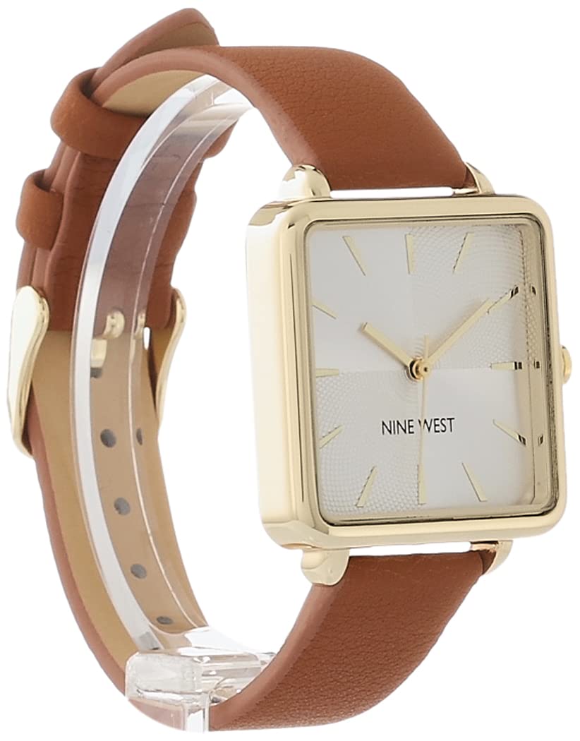 Women's Strap Watch Brown/Gold